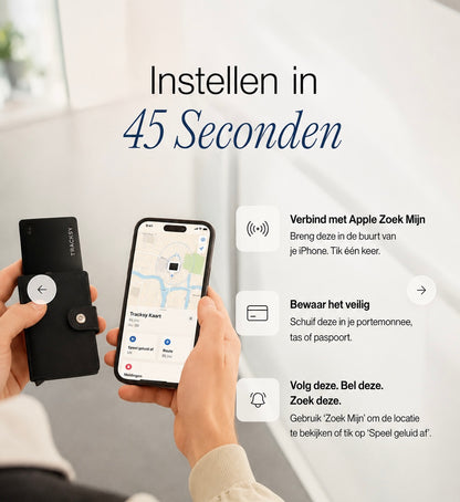 TRACKSY. Tracking Card